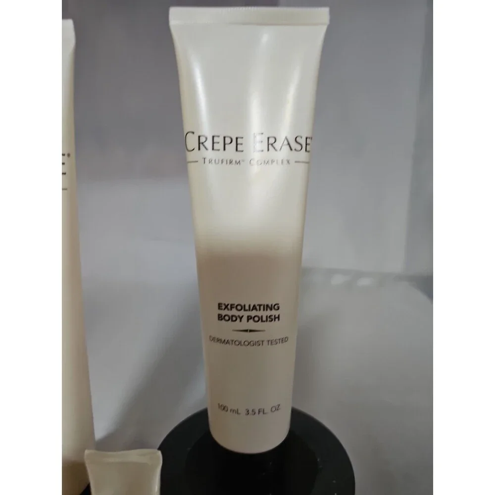 New Crepe Erase Trufirm Complex 5 piece set Dermatologist tested Lavender Honey